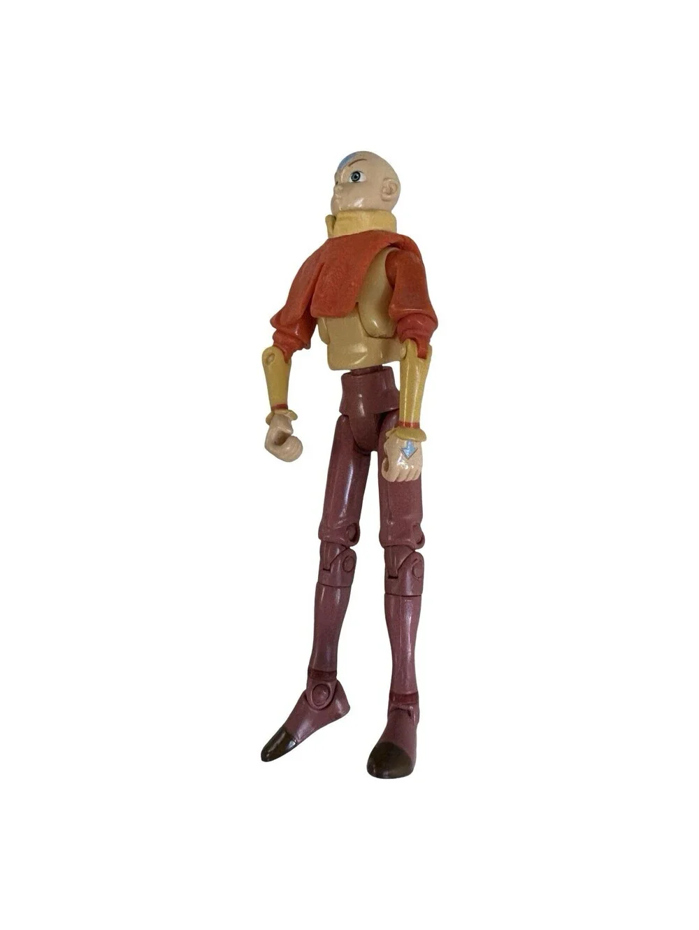 Avatar Last Airbender Aang Figure 2005 Mattel Missing Outer Clothes